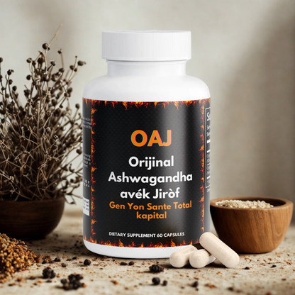 Orijinal Ashwagandha avék Jiròf