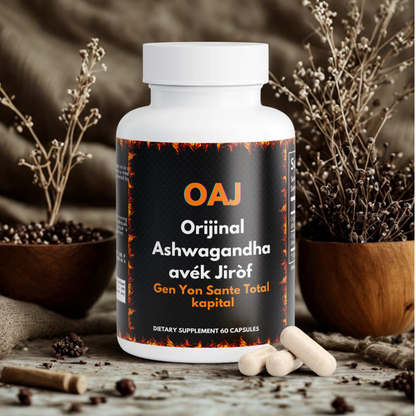 Orijinal Ashwagandha avék Jiròf